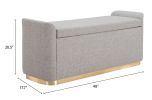 Dobo Storage Bench Gray