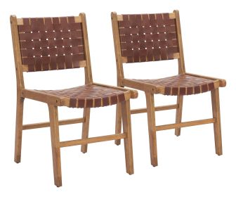 Feder Dining Chair Brown