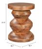 Kerala Side Table Walnut