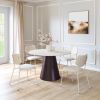 Zeal Dining Chair Light Gray & Beige