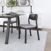 Desdamona Dining Chair Gray & Black