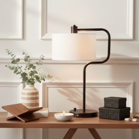Middlemist Table Lamp White
