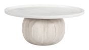Savona Coffee Table White & Whitewashed