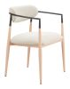 Equinox Dining Chair Oyster Gray & Natural