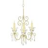 Shabby Chic Scroll Chandelier