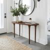 Spiker Console Table Walnut