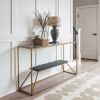 Ranol Console Table Brass