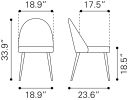 Silloth Armless Dining Chair