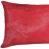 12" X 20" X 5" Cowhide Pillow