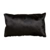 Set of Two 12" X 20" Cowhide Throw Pillows