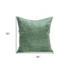 Transitional Solid Pillow Cover With Poly Insert