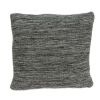 20" Woven Cotton Blend Throw Pillow