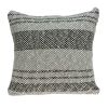20" X 7" X 20" Transitional Accent Pillow Cover With Poly Insert