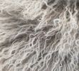 17" Genuine Tibetan Lamb Fur Pillow With Microsuede Backing