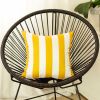18" Striped Throw Pillow Cover