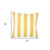 18" Striped Throw Pillow Cover