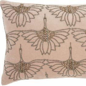 Brilliant Lumbar Pillow (Color: Blush Pink)