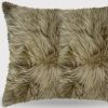 18" Sheepskin Throw Pillow