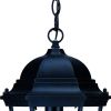 Lantern Beveled Metal Dimmable Chandelier With Clear Shades