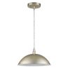 Metal Hanging Light with Dome Shade