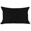 Solid Lumbar Throw Pillow