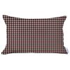 Houndstooth Lumbar Throw Pillow
