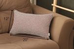 Houndstooth Lumbar Throw Pillow