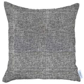 Modern Textured Throw Pillow (Color: Light Gray)
