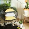 Modern Textured Throw Pillow
