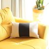 12" X 20" Striped Lumbar Throw Pillow