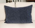 Shimmering Metallic Beaded Luxury Throw Pillow
