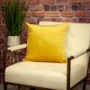 Dual Solid Color Reversible Throw Pillow