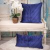 Quilted Velvet Arrows Decorative Throw Pillow