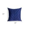 Quilted Velvet Arrows Decorative Throw Pillow