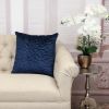 Quilted Velvet Geo Decorative Throw Pillow