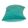 Quilted Velvet Geo Lumbar Decorative Pillow