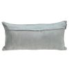 Quilted Diamonds Velvet Solid Color Lumbar Pillow