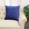 Geometric Lush Quilted Throw Pillow
