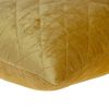 Tufted Diamond Yellow Ochre Transitional Pillow