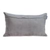 Tufted Velvet Quilted Lumbar Throw Pillow