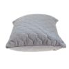 Tufted Velvet Quilted Lumbar Throw Pillow