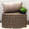 Tufted Velvet Quilted Lumbar Throw Pillow