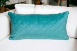 Tufted Diamond Transitional Lumbar Pillow