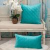 Tufted Diamond Transitional Lumbar Pillow