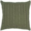 18" Cotton Throw Pillow