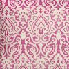22" Damask Cotton Throw Pillow