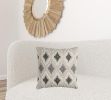 Classic Ikat Pattern Throw Pillow