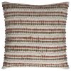 Nubby Texture Bands Throw Pillow