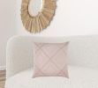 Pin Tuck Diamond Pattern Throw Pillow