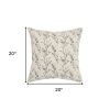 Tiny Floral Buds Throw Pillow